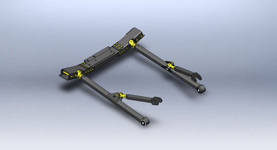 Jeep Wrangler Front Long Arm Upgrade Kit 07-18 JK Clayton Off Road