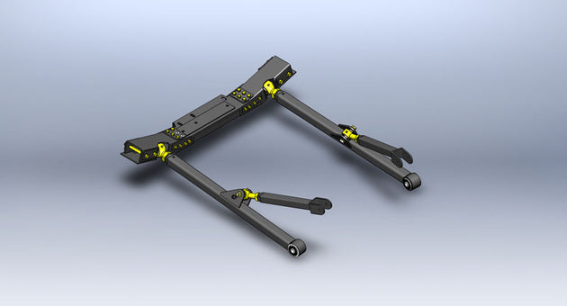 Jeep Wrangler Front Long Arm Upgrade Kit 07-18 JK Clayton Off Road