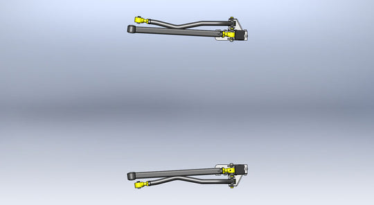 Jeep Wrangler Rear Long Arm Upgrade Kit 2007-2018 JK Clayton Off Road