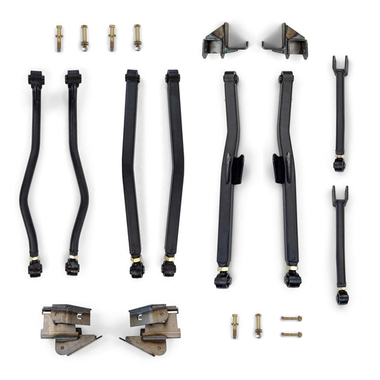 Wrangler OVERLAND+ Long Arm Upgrade Kit 3.6-V6/2.0-I4 2018+ JL - Image 1