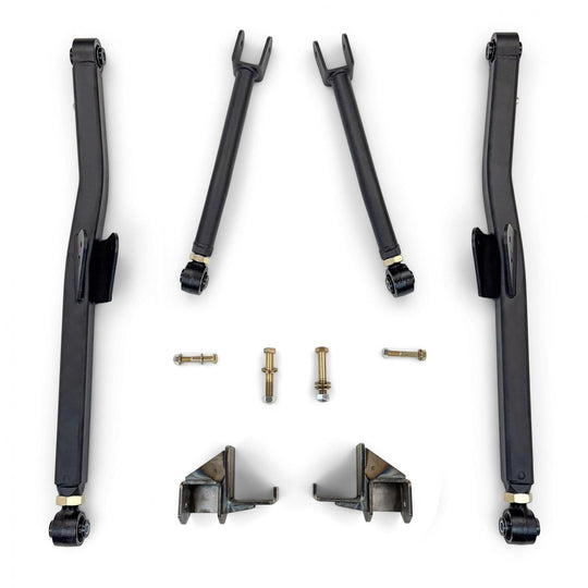 OVERLAND+ Front Long Arm Upgrade Kit 3.6-V6/2.0-I4 18+ JL/JT Or OVERLAND+ Front Long Arm Upgrade Kit 3.6-V6 20+ JT - Image 1