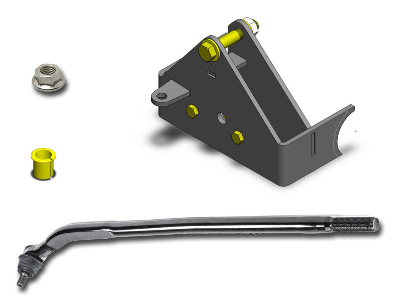 Jeep Wrangler Drag Link Flip Kit 2007-2018 JK Clayton Off Road - Image 2