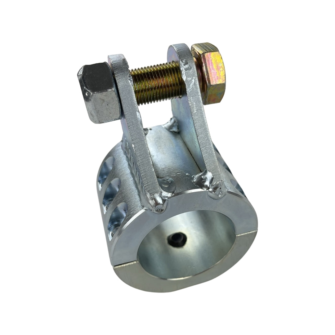 Apex Chassis Heavy Duty Stabilizer Clamp Double Shear Hydro Assist  Zinc 1.75 Inch ID - Image 1