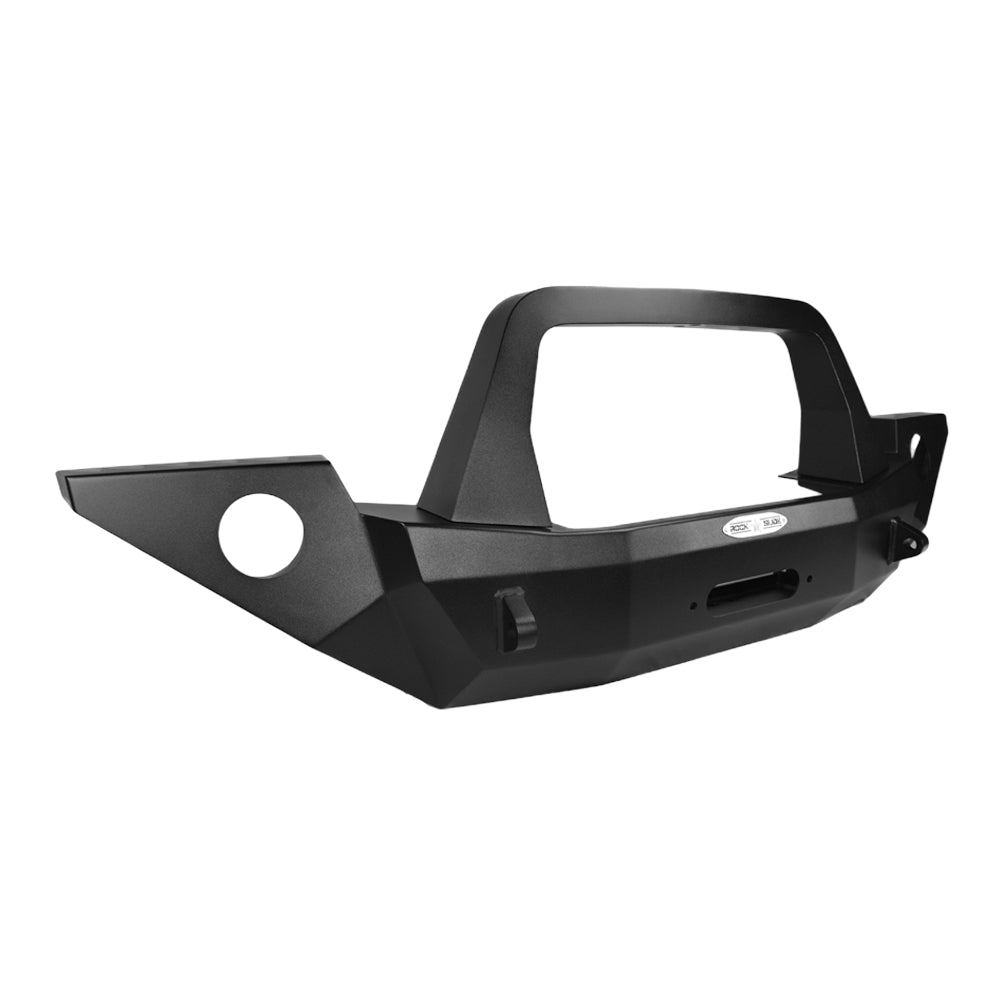 Jeep JL/JT Full Front Bumper For 18-Pres Wrangler JL/Gladiator Rigid Series Complete With Winch Plate Rock Slide Engineering - Image 4
