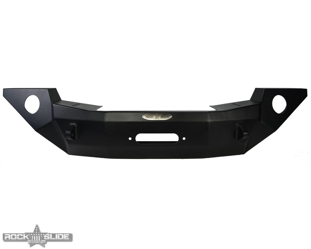 Jeep JL/JT Full Front Bumper For 18-Pres Wrangler JL/Gladiator Rigid Series With Winch Plate No Bull Bar Rock Slide Engineering - Image 1