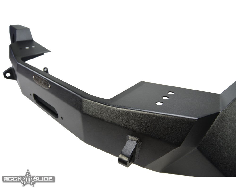 Jeep JL/JT Full Front Bumper For 18-Pres Wrangler JL/Gladiator Rigid Series With Winch Plate No Bull Bar Rock Slide Engineering - Image 2