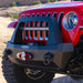 Jeep JL Shorty Front Bumper For 18-Pres Wrangler JL Complete With Winch Plate Rigid Series Rock Slide Engineering - Image 6
