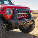 Jeep JL Shorty Front Bumper For 18-Pres Wrangler JL Complete With Winch Plate Rigid Series Rock Slide Engineering - Image 7
