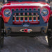 Jeep JL Shorty Front Bumper For 18-Pres Wrangler JL Complete With Winch Plate Rigid Series Rock Slide Engineering - Image 8