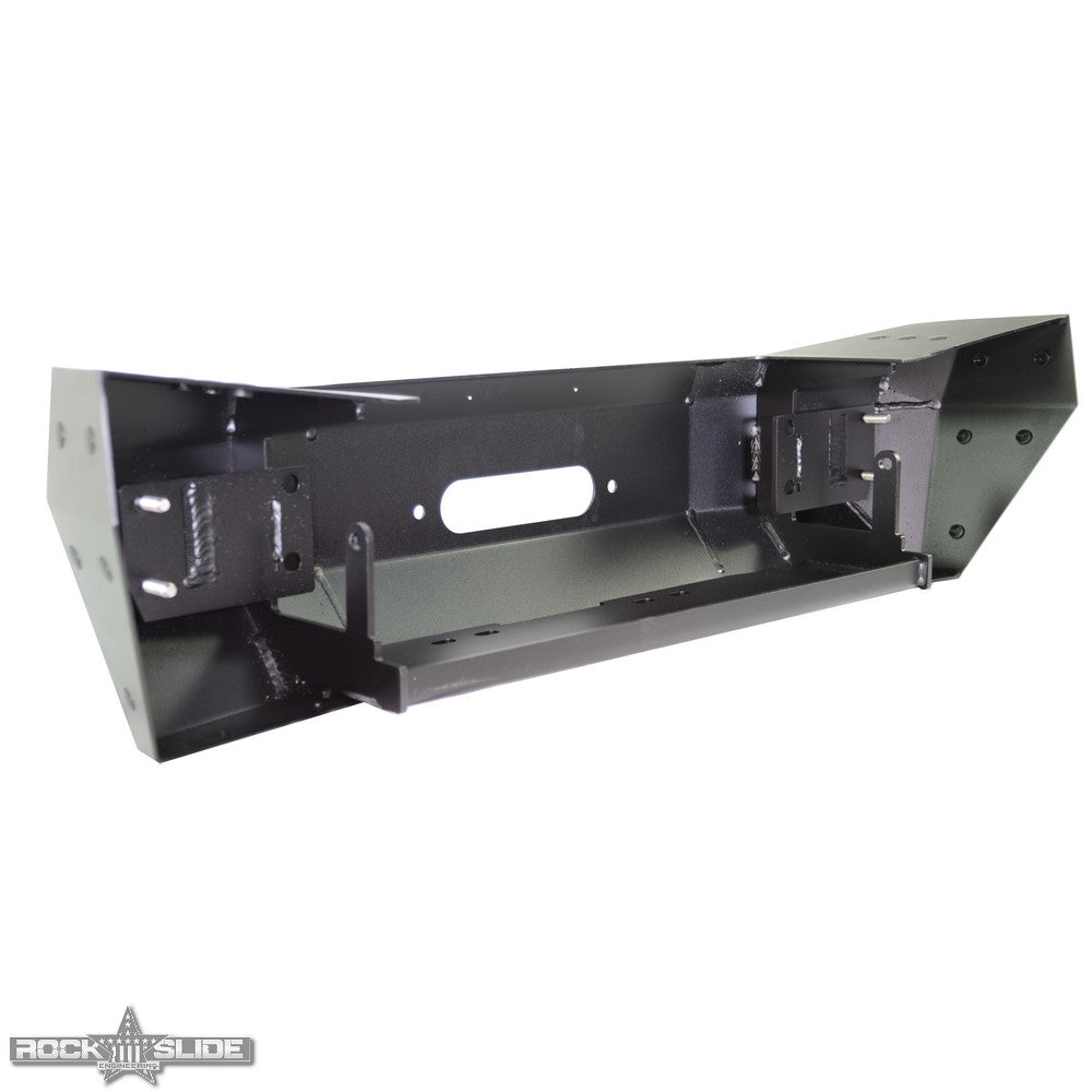 Jeep JL Shorty Front Bumper For 18-Pres Wrangler JL Complete With Winch Plate Rigid Series Rock Slide Engineering - Image 3