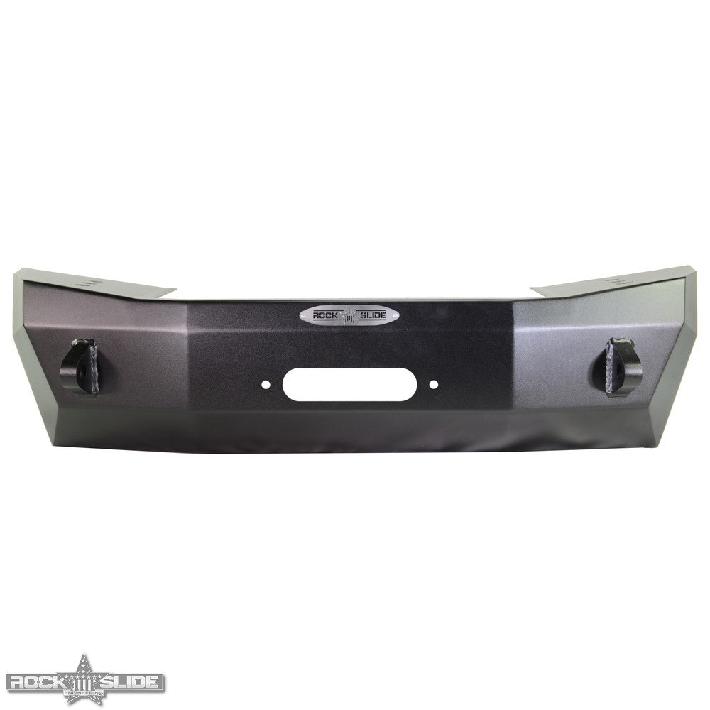Jeep JL Shorty Front Bumper For 18-Pres Wrangler JL With Winch Plate No Bull Bar Rigid Series Rock Slide Engineering - Image 2