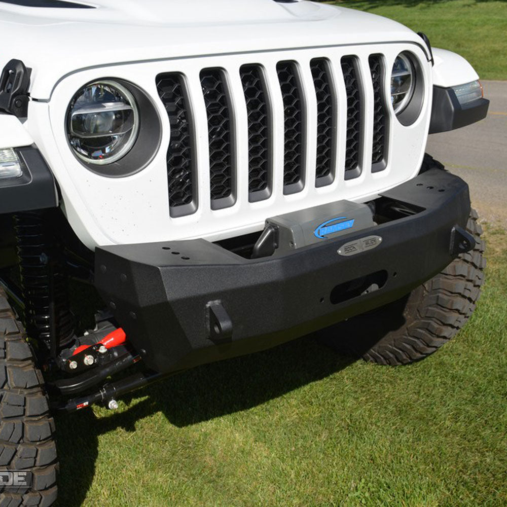 Jeep JL Shorty Front Bumper For 18-Pres Wrangler JL With Winch Plate No Bull Bar Rigid Series Rock Slide Engineering - Image 8