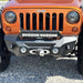 Appalachian Steel Stubby Front Bumper With Winch Plate Wrangler JK Rock Slide Engineering - Image 1