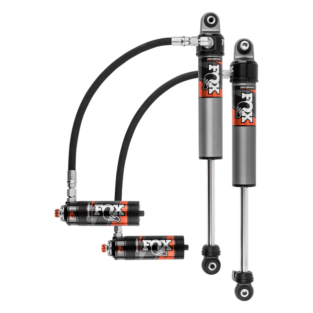 18-Up Jeep JL No Mojave Front Performance Elite 2.5 Remote Reservoir 4.5-6 Inch Lift Dual Speed Compression Adjuster Fox Offroad Shocks - Image 1