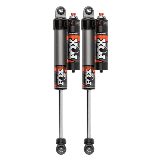 20-Up Jeep Gladiator Rear Performance Elite 2.5 Piggback 3.5-4 Inch Lift Dual Speed Compression Adjuster Fox Offroad Shocks - Image 1