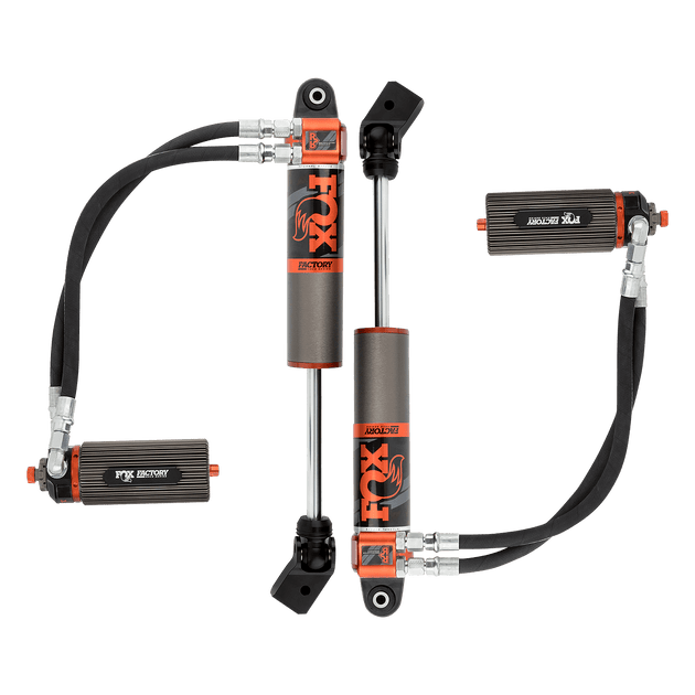 2018-2024 Jeep JL Front Internal Bypass Factory Race 3.0 Remote Reservoir 3.5-4.5 Inch Lift Dual Speed Compression Adjuster Requires Front Driveshaft Fox Offroad Shocks - Image 1