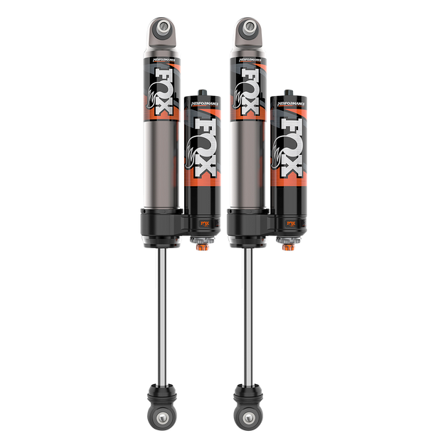 07-18 Jeep Wrangler JK Rear Performance Elite 2.5 Piggback 4.5-6 Inch Lift Dual Speed Compression Adjuster Fox Offroad Shocks - Image 1