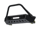 07-Up Jeep Wranger/Gladiator High Clearance Front Bumper With Hoop Powdercoat Black Steel - Image 3