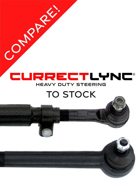 Currectlync Modular Extreme Duty Steering System Right Hand Drive 07-18 Wrangler JK Bolt-On 1 5/8 Inch Diameter Tie Rod/Drag Link Heavy Duty Steering Stabilizer Shock Mounting Kit RockJock 4x4 - Image 4
