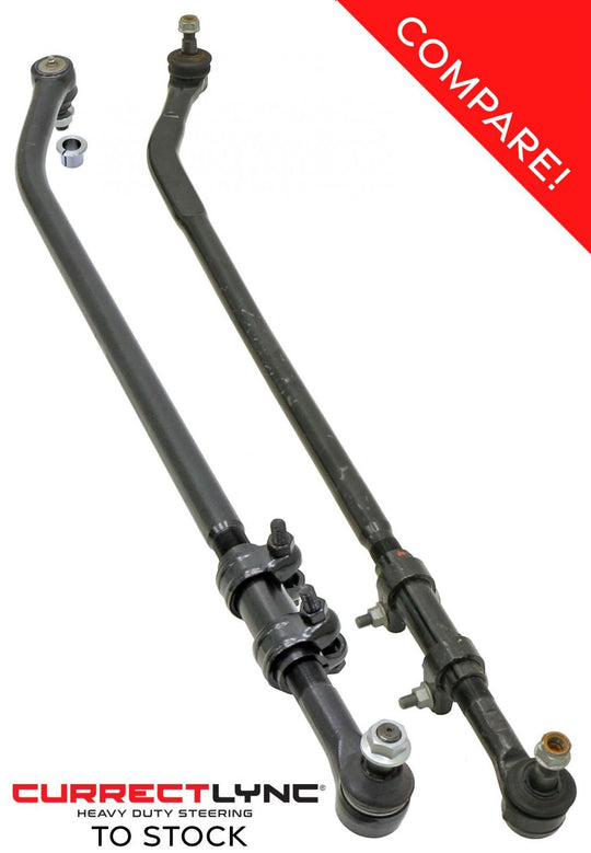 Currectlync Drag Link 07-18 Wrangler JK Flipped 1 1/2 Inch Diameter Forged Construction RockJock 4x4 - Image 2
