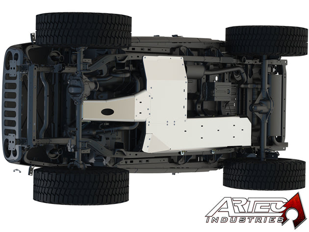 JK Under Armor 4 Door Bellypan Kit 12-17 Wrangler JK Unlimited Artec Industries - Image 1