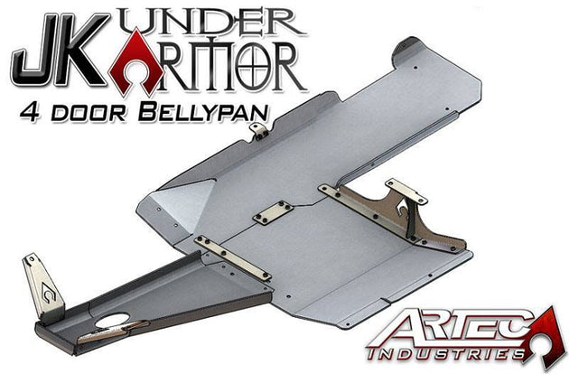 JK Under Armor 2 Door Bellypan Kit 12-16 Wrangler JK Artec Industries - Image 2