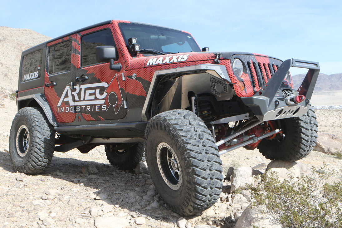 Jeep JK Front Inner Fenders 07-18 Wrangler JK Vented Artec Industries - Image 4