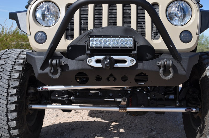 NightHawk Jeep JK Front Bumper W/Mid Tube Stinger Artec Industries - Image 3