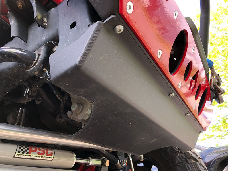 JK Nighthawk Front Bumper Swaybar Disconnect Skid Artec Industries - Image 2