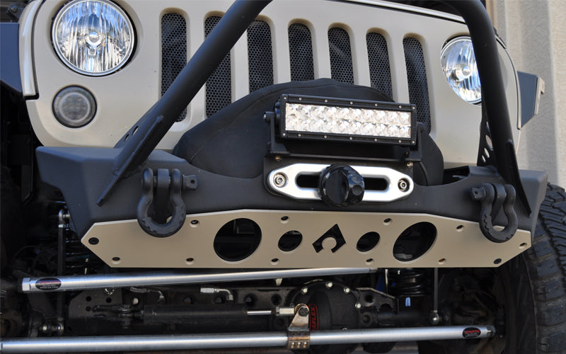 Jeep JK Front Bumper Rock Guard 07-18 Wrangler JK Aluminum Artec Industries - Image 4