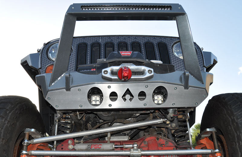 Jeep JK Front Bumper Rock Guard 07-18 Wrangler JK Aluminum Artec Industries - Image 5