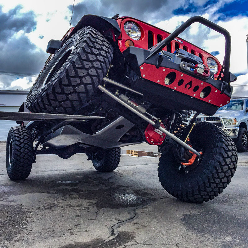 JK Apex Front Axle Armor Kit Dana 30 with Raised Trackbar For 07-18 Wrangler JK Artec Industries - Image 5
