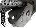 JK Front LCA Skids Artec Industries - Image 2