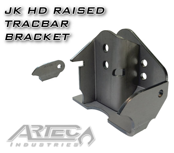 JK Heavy Duty Raised Tracbar Bracket Artec Industries - Image 1