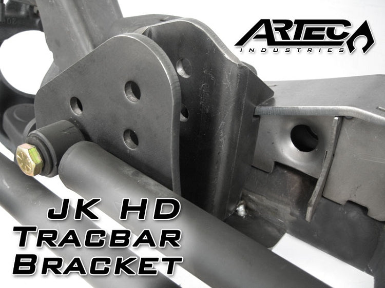 JK Heavy Duty Raised Tracbar Bracket Artec Industries - Image 2