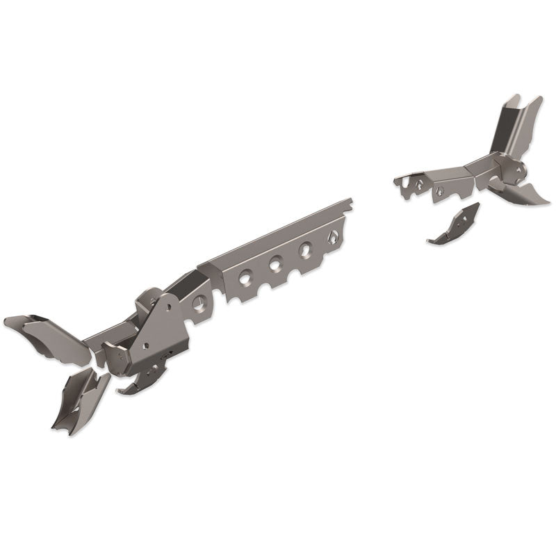 JK APEX Front Axle Armor Kit D44 Raised Trackbar For 07-18 Wrangler JK Artec Industries - Image 1