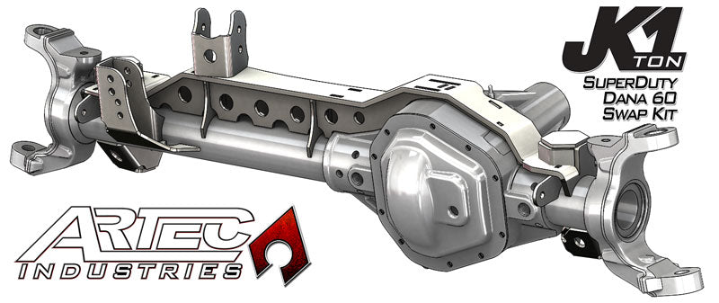 JK 1 Ton Superduty 99-04 Front Dana 60 Swap Kit W/Daystar Bushings Artec Industries - Image 3