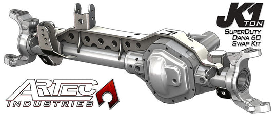 JK 1 Ton Superduty 99-04 Front Dana 60 Swap Kit W/Daystar Bushings Artec Industries - Image 3
