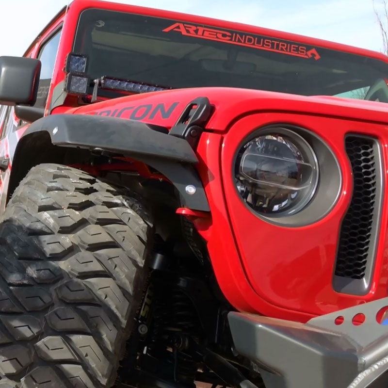 Jeep JL Front Fender Chop Kit 18-Pres Wranger JL Rubicon Artec Industries - Image 3