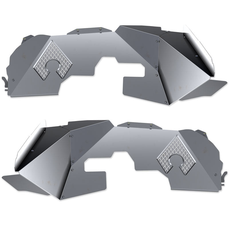 JL / JT Front Inner Fenders - All Engines - Falcon Shocks - Vented Artec Industries - Image 1