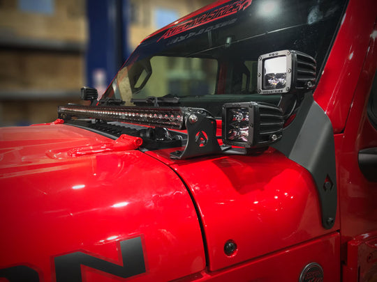 JL 50 Inch Led Light Bar Mount Hood Artec Industries - Image 4