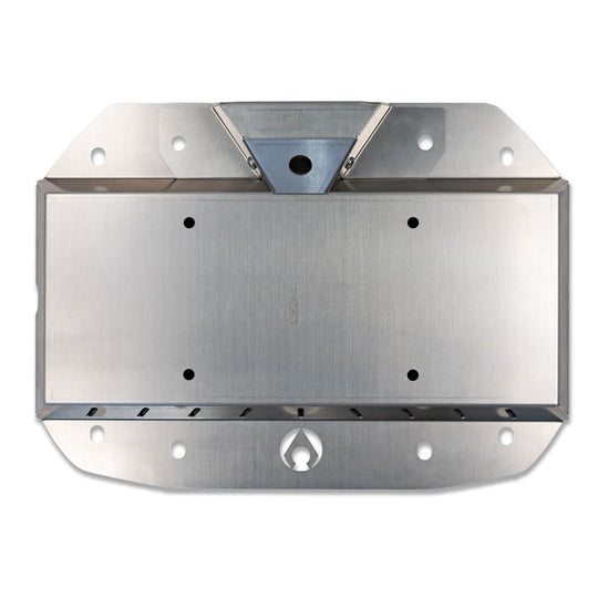 JL Spare Tire Delete Kit Bare Aluminum Artec Industries - Image 1