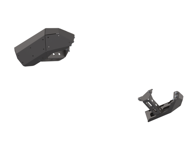 07-Up Jeep Wranger/Gladiator High Clearance Rear Bumper Corner Pods Boatside Cut Raw Steel - Image 2