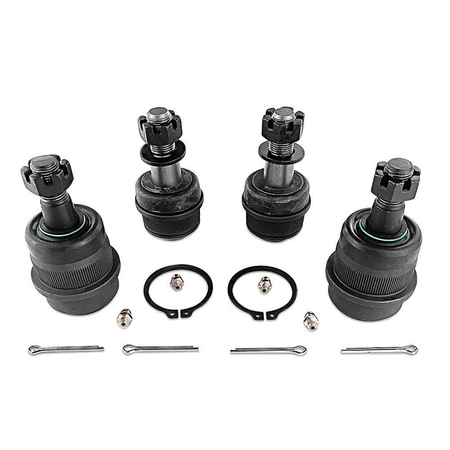 Apex Chassis Heavy Duty Ball Joint Kit Fits: 07-18 Jeep Wrangler JK  99-04 Jeep Grand Cherokee Includes: 2 Upper & 2 Lower - Image 1