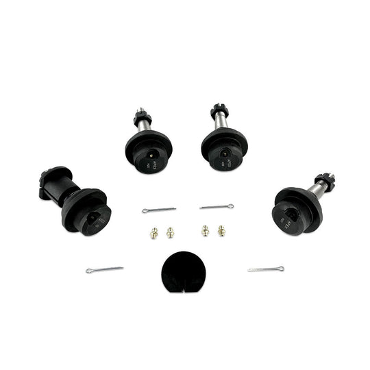 Apex Chassis Heavy Duty Knurled Ball Joint Kit 19-22 Jeep Gladiator JT 18-22 Jeep Wrangler JL/JLU Rubicon Mohave Sahara Sport Includes: 2 Upper and 2 Lower Apex Chassis - Image 2