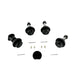 Apex Chassis Heavy Duty Knurled Ball Joint Kit 19-22 Jeep Gladiator JT 18-22 Jeep Wrangler JL/JLU Rubicon Mohave Sahara Sport Includes: 2 Upper and 2 Lower Apex Chassis - Image 2