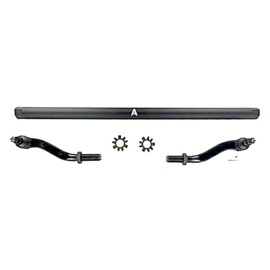 Apex Chassis Heavy Duty 2.5 Ton Tie Rod Assembly in Black Anodized Aluminum Fits 19-22 Jeep Gladiator JT 18-22 Jeep Wrangler JL/JLU Rubicon Mohave Sahara Sport - Image 1