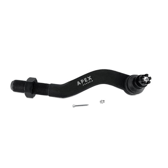 Apex Chassis Heavy Duty 2.5 Ton Tie Rod Assembly in Black Anodized Aluminum Fits 19-22 Jeep Gladiator JT 18-22 Jeep Wrangler JL/JLU Rubicon Mohave Sahara Sport - Image 2