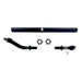 Apex Chassis Heavy Duty 2.5 Ton No Flip Drag Link Assembly in Black Anodized Aluminum Fits: 19-22 Jeep Gladiator JT 18-22 Jeep Wrangler JL/JLU. Note: This NO-FLIP kit fits Dana 44 & Dana 30 axles with a lift of 4.5 inches or less - Image 1