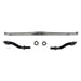 Apex Chassis Heavy Duty 2.5 Ton Tie Rod Assembly in Polished Aluminum Fits: 19-22 Jeep Gladiator JT 18-22 Jeep Wrangler JL/JLU Rubicon Mohave Sahara Sport. Note: This kit fits a Dana 30 axle - Image 1